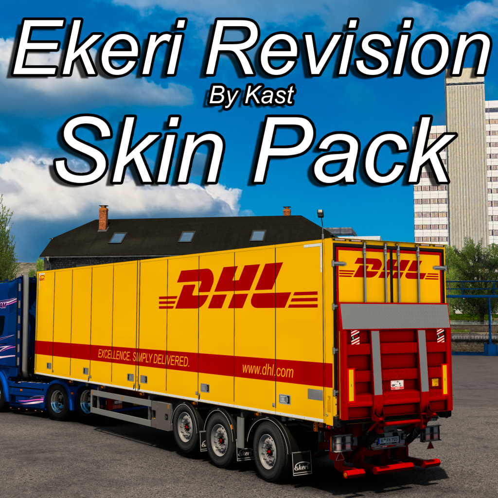 [ETS2] Ekeri Revision Skin Pack (4.0m Boxes) JS Truckstyling